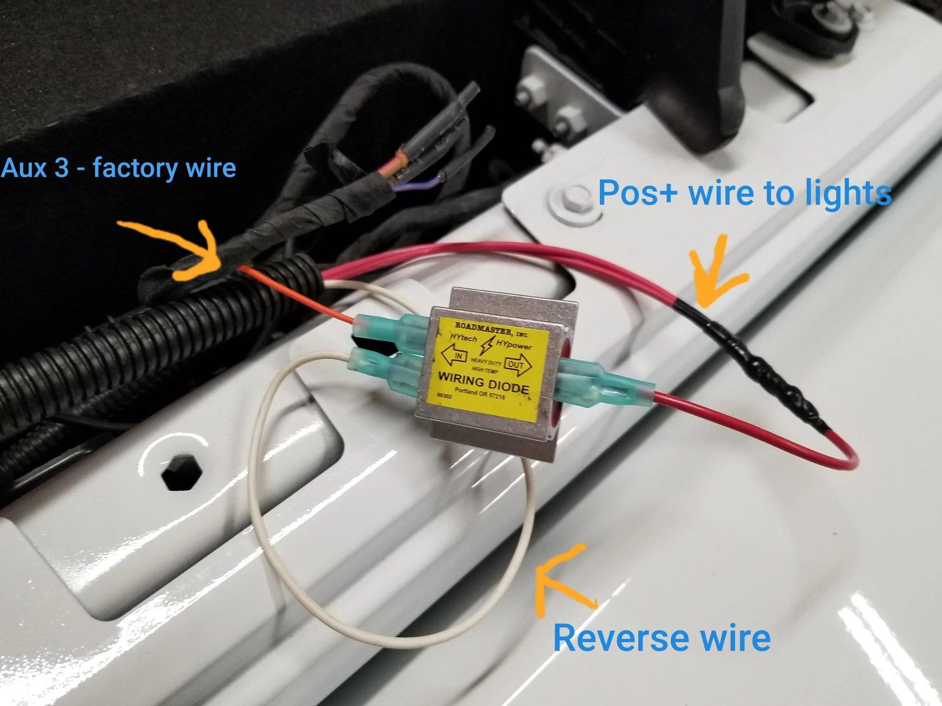 Jeep Gladiator Rigid LED Back up lighting - use of aux switches possible? 20200304_205213