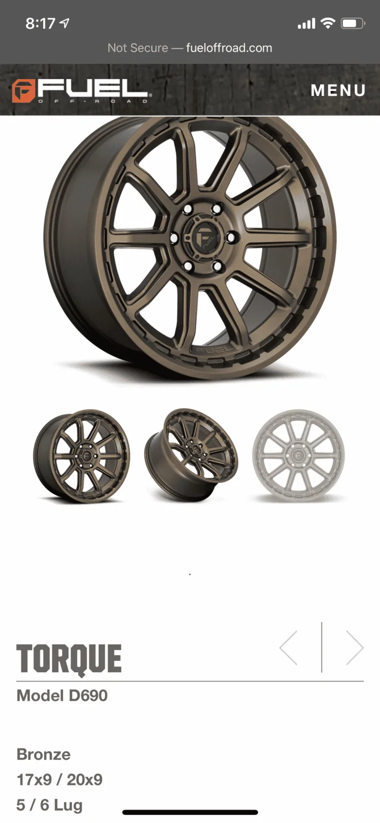 Jeep Gladiator Bronze wheel pics D9A73A7C-B37A-4751-9211-EAA05189C538