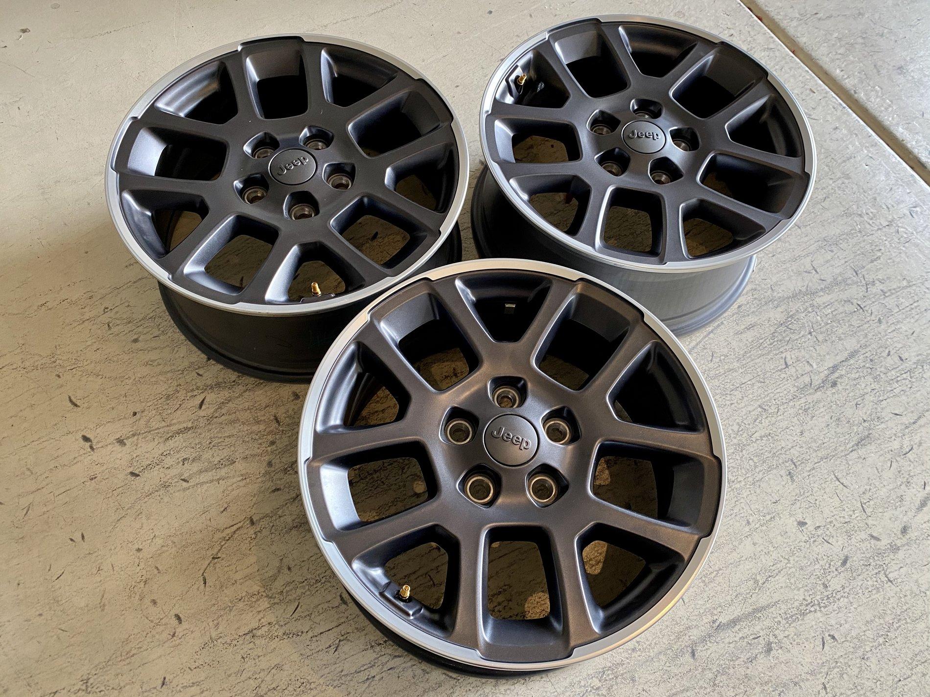 Jeep Gladiator FS: Jeep JT Overland Wheel Spares (4 available) FAD1827F-29F1-4D64-B68B-307B531C7CB1
