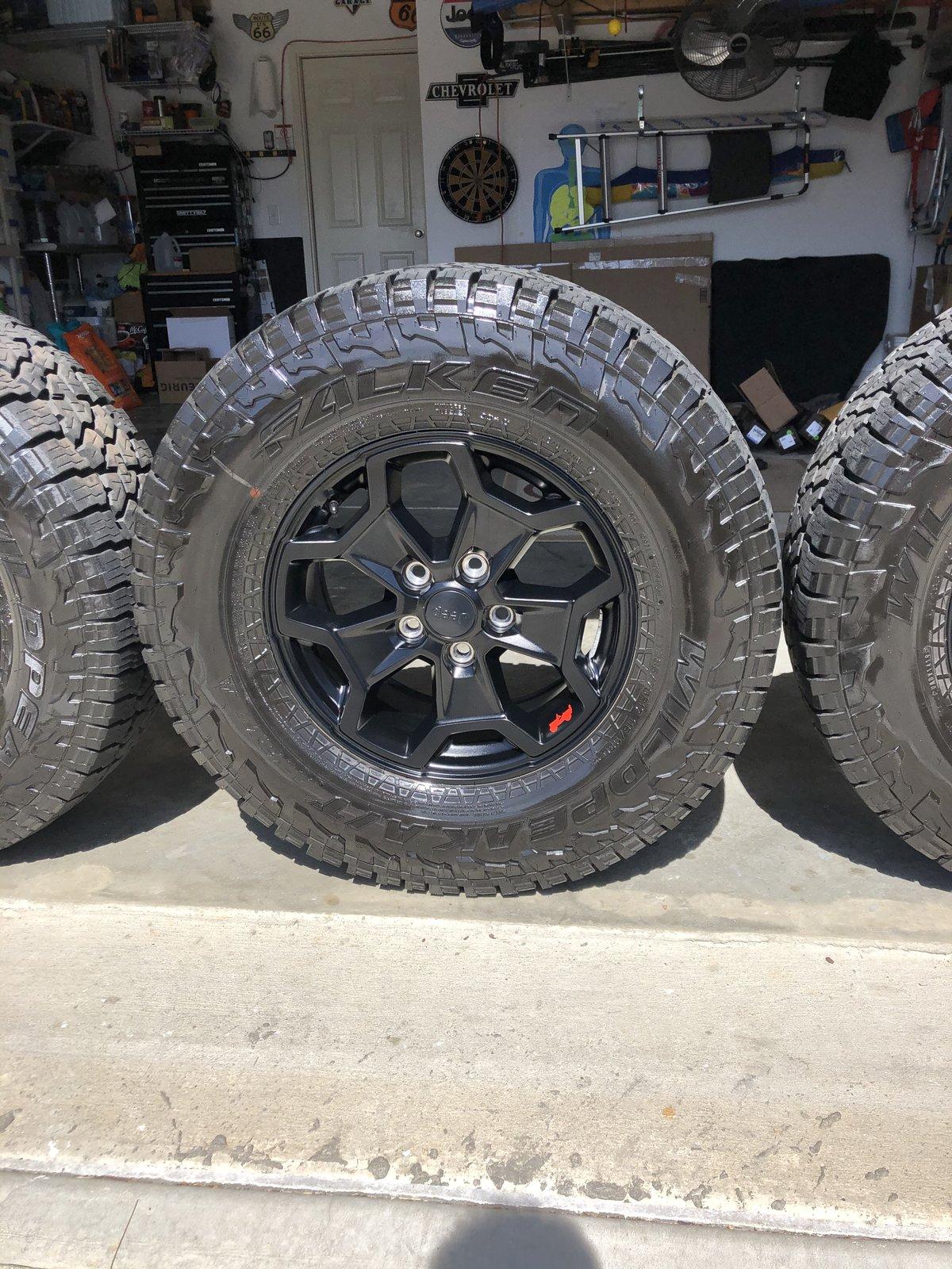 Jeep Gladiator Jeep Gladiator Launch Edition stock wheels and Falken Wildpeak AT for sale. 041C2D38-9A02-4B0A-AD90-E449DA0FD1E1