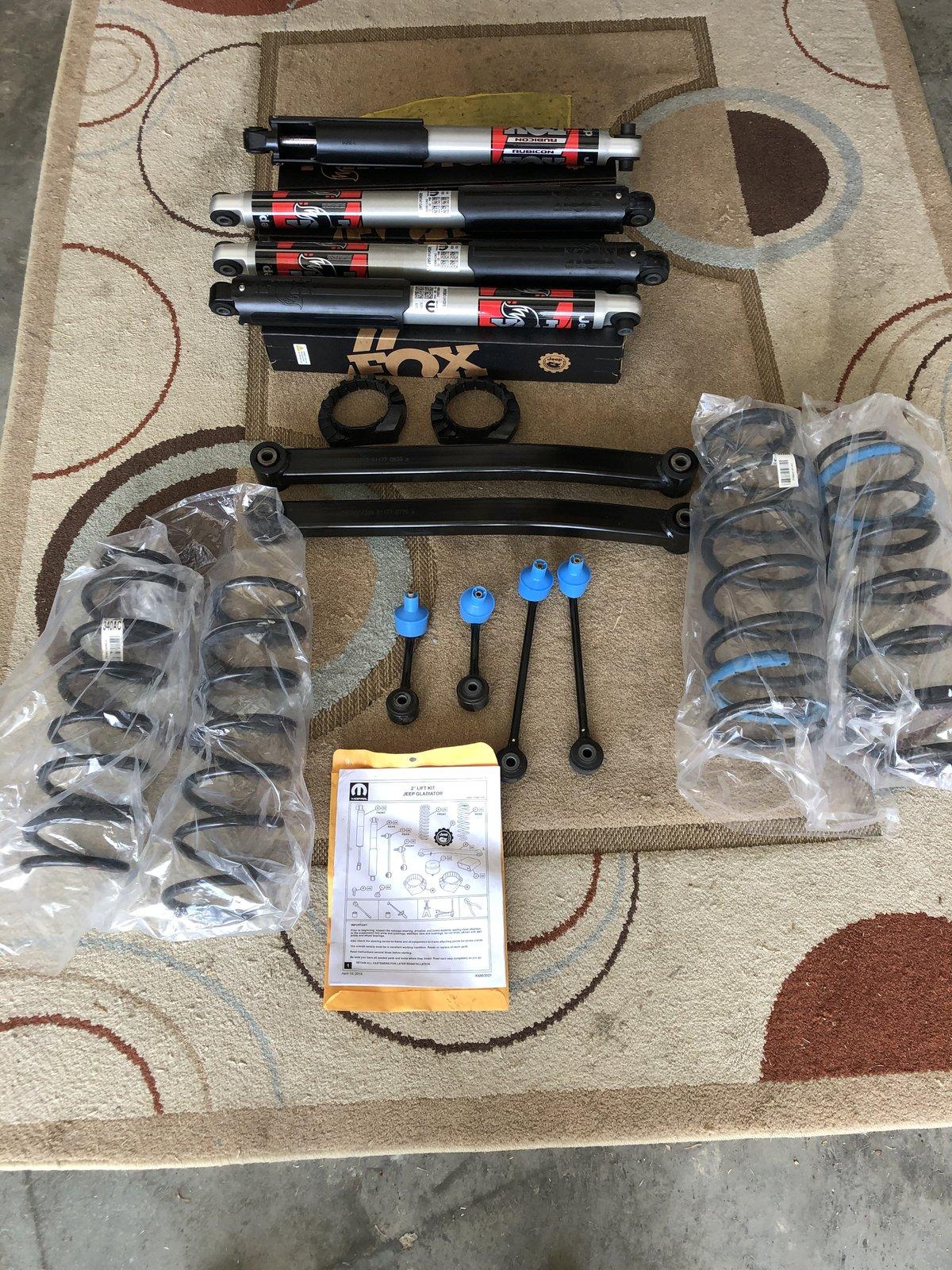 Jeep Gladiator OEM Gladiator Rubicon Factory Suspension for sale ACA4073A-84E7-4D44-8F70-070BAF9F4063