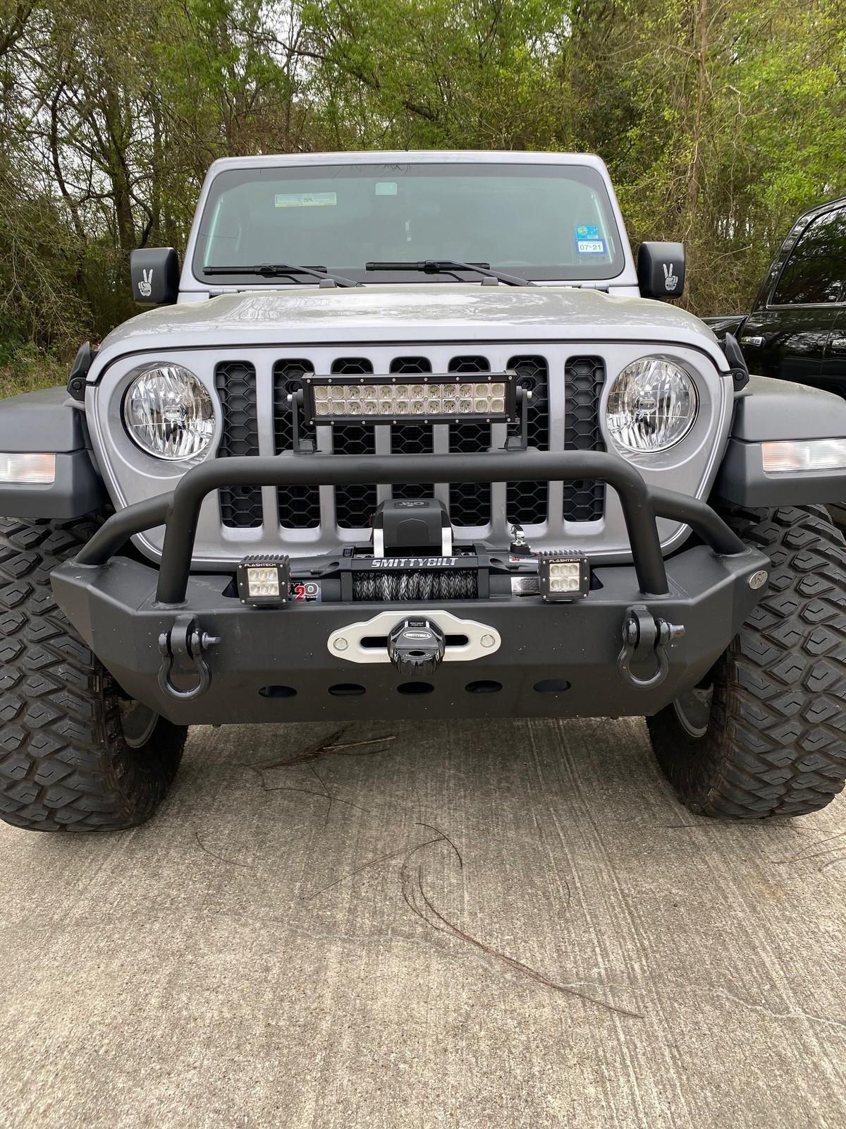 Jeep Gladiator Finally, new winch and light bar. ?temp_hash=22c26edb32ea645f4c4f8947ec161485