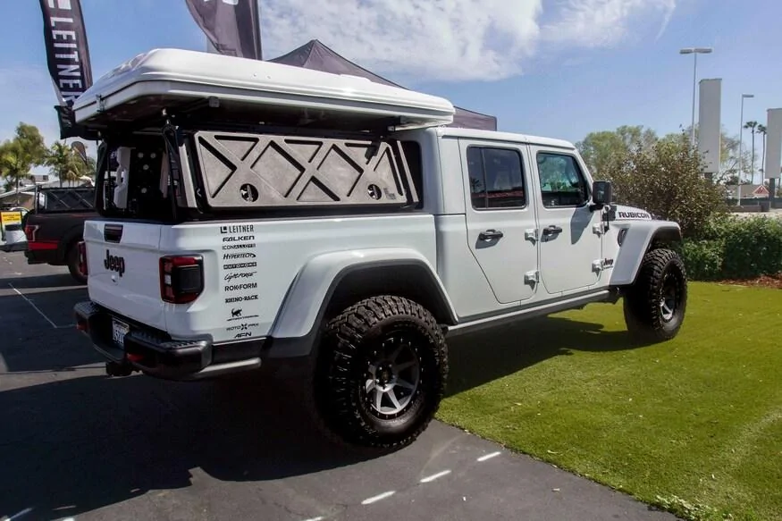 Jeep Gladiator Best rooftop tent for JT? adventure-expo-2020-four-wheeler-jeep-gladiator