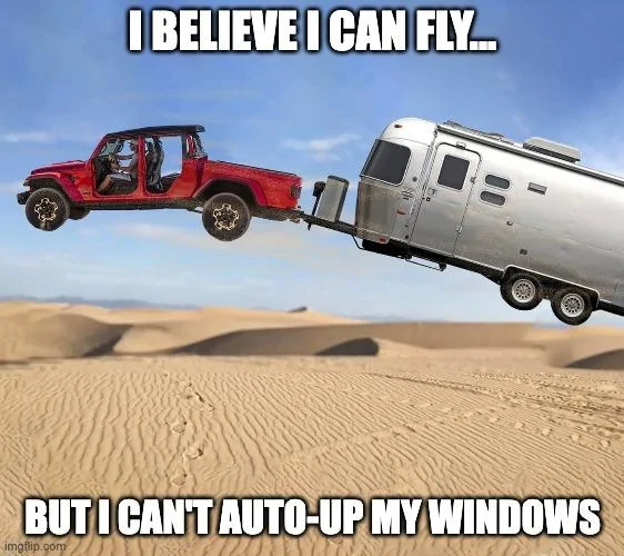 Jeep Gladiator Why no auto-up feature for windows? 3rzyki