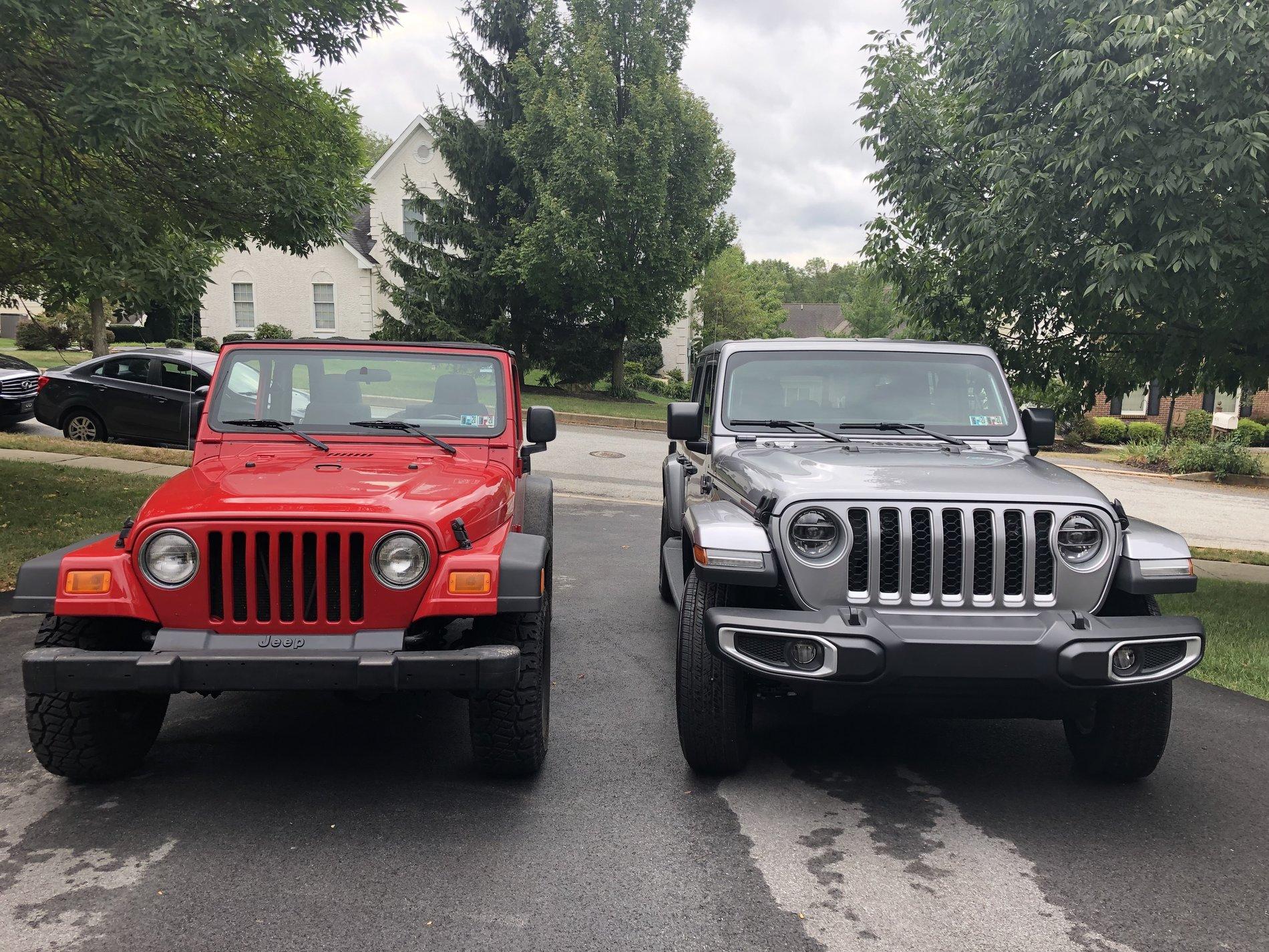 Jeep Gladiator Jeeps Parking Next To Jeeps TJJT