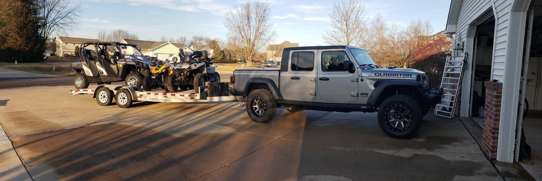 Jeep Gladiator What are you towing with your Mopar lift? 20200223_164555