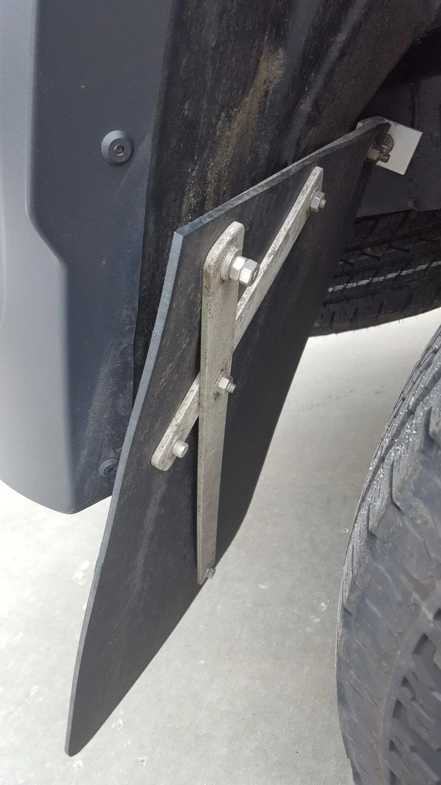 Jeep Gladiator DIY Mudflaps 20200310_165554