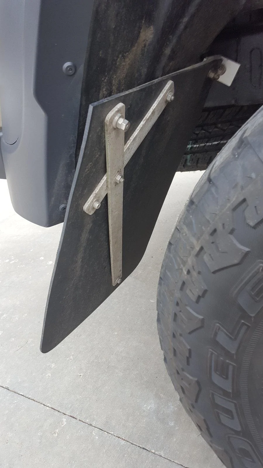 Jeep Gladiator DIY Mudflaps 20200310_165632
