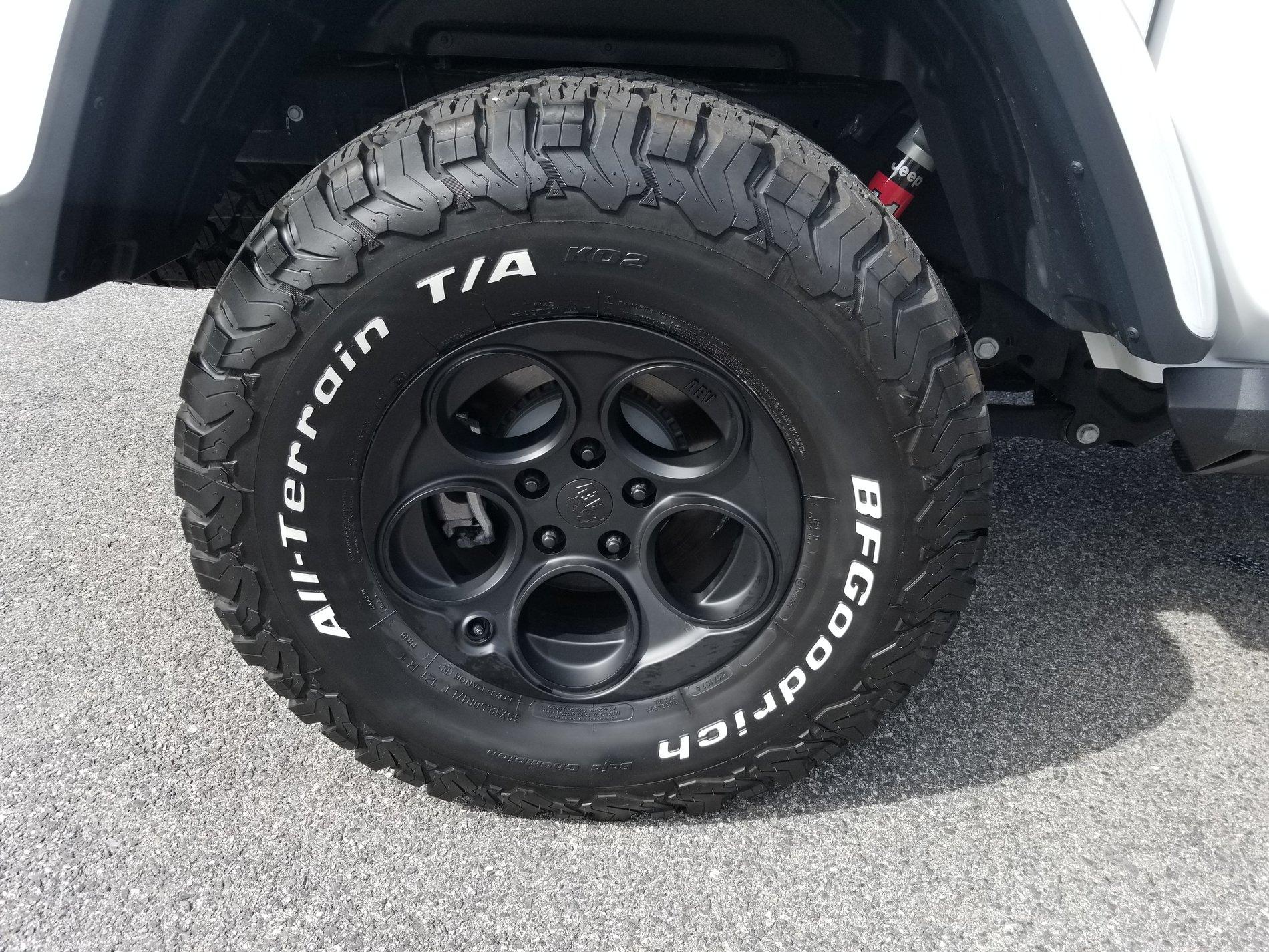 Jeep Gladiator AEV Savegre JL/JT wheels? 20200311_130258