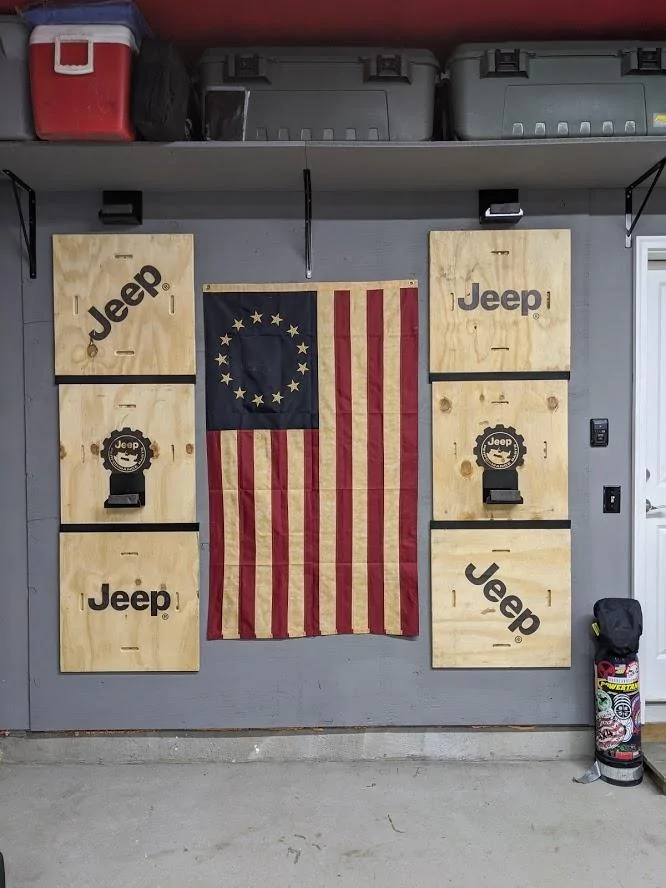Jeep Gladiator Jeep Crate wall art wallduring