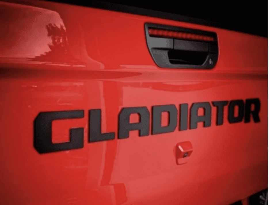 Jeep Gladiator Tailgate Jeep Letters Adhesive Coming Off HaukOffRoad