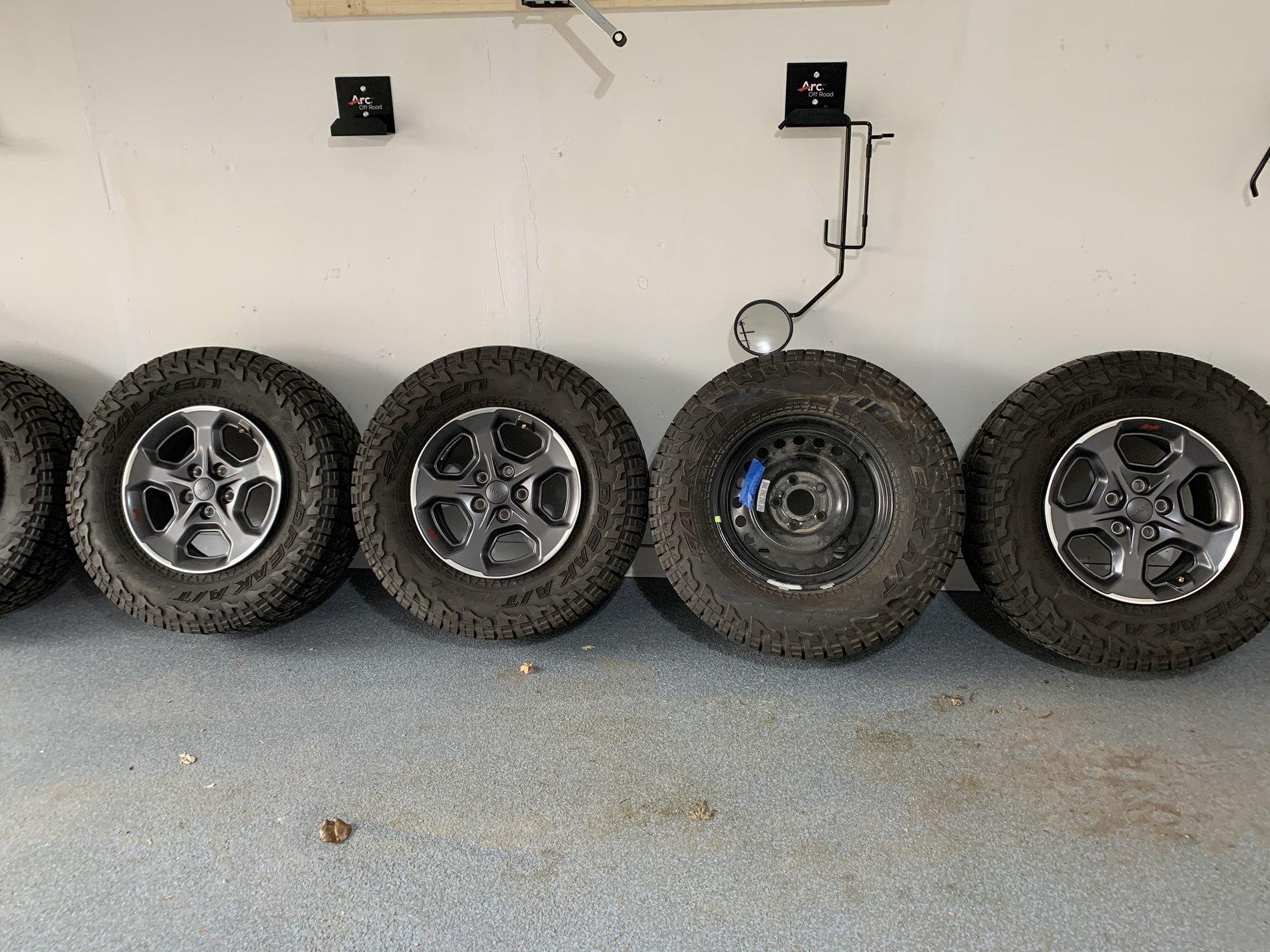 Jeep Gladiator WTS:  5 33" Rubicon JT Wheels and Falkon Wildpeak AT Tires. St. Louis, MO IMG_0868