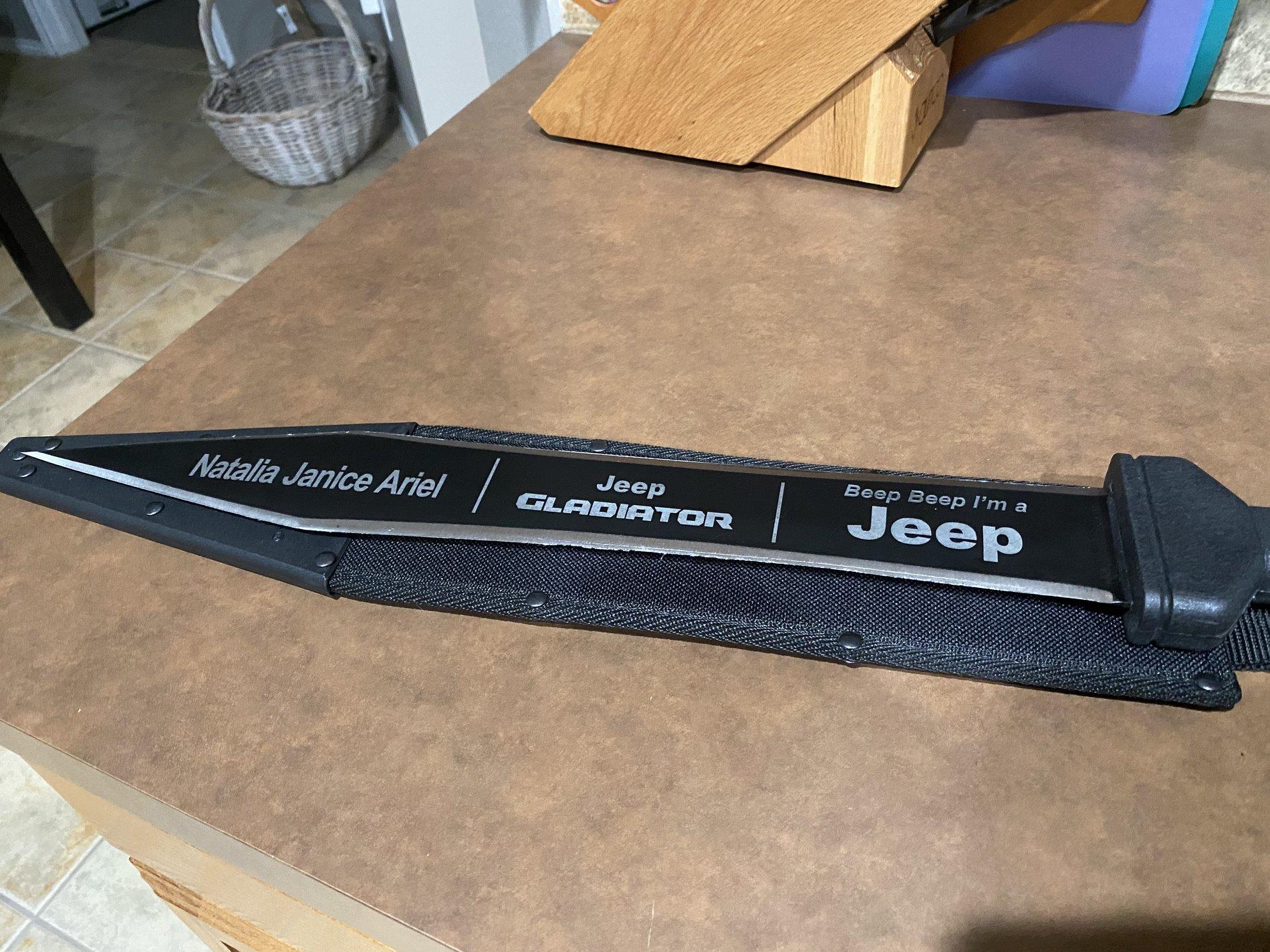 Jeep Gladiator Jeep wouldn’t give me a wooden LE Gladius, so... 22A07E5D-AC20-4DDC-A4D0-F7515E98EEDB