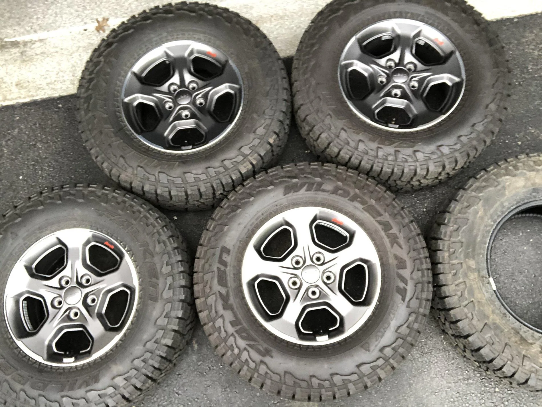 Jeep Gladiator Sold: Rubicon wheels with Falken Wildpeak AT3W tires F5C62484-3C0B-4254-B73B-6514B341E229