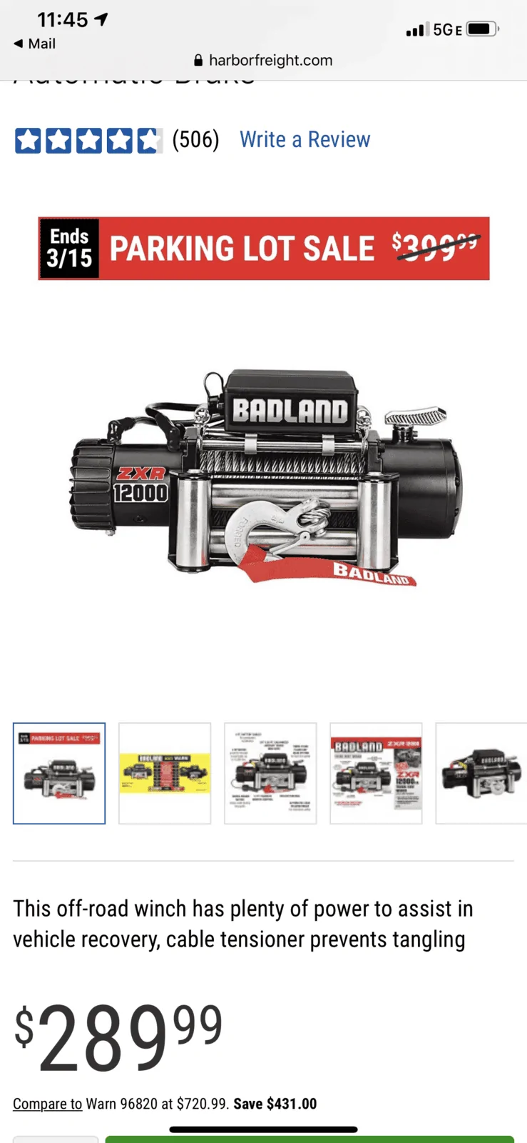 Jeep Gladiator New Apex 12K Harbor Freight winch Install 6F46C69B-8C01-496E-9F65-AE5F685B94E9