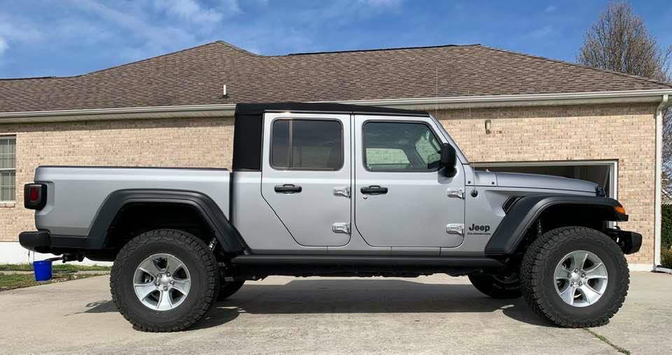 Jeep Gladiator Did my Mopar 2.inch, and Mopar Pef. Wheels Lifted JT