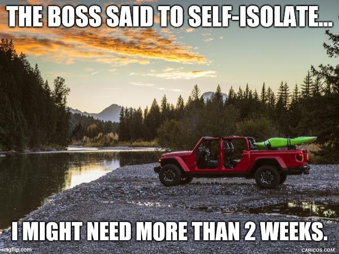 Jeep Gladiator This virus is killing my new truck buzz 3stow