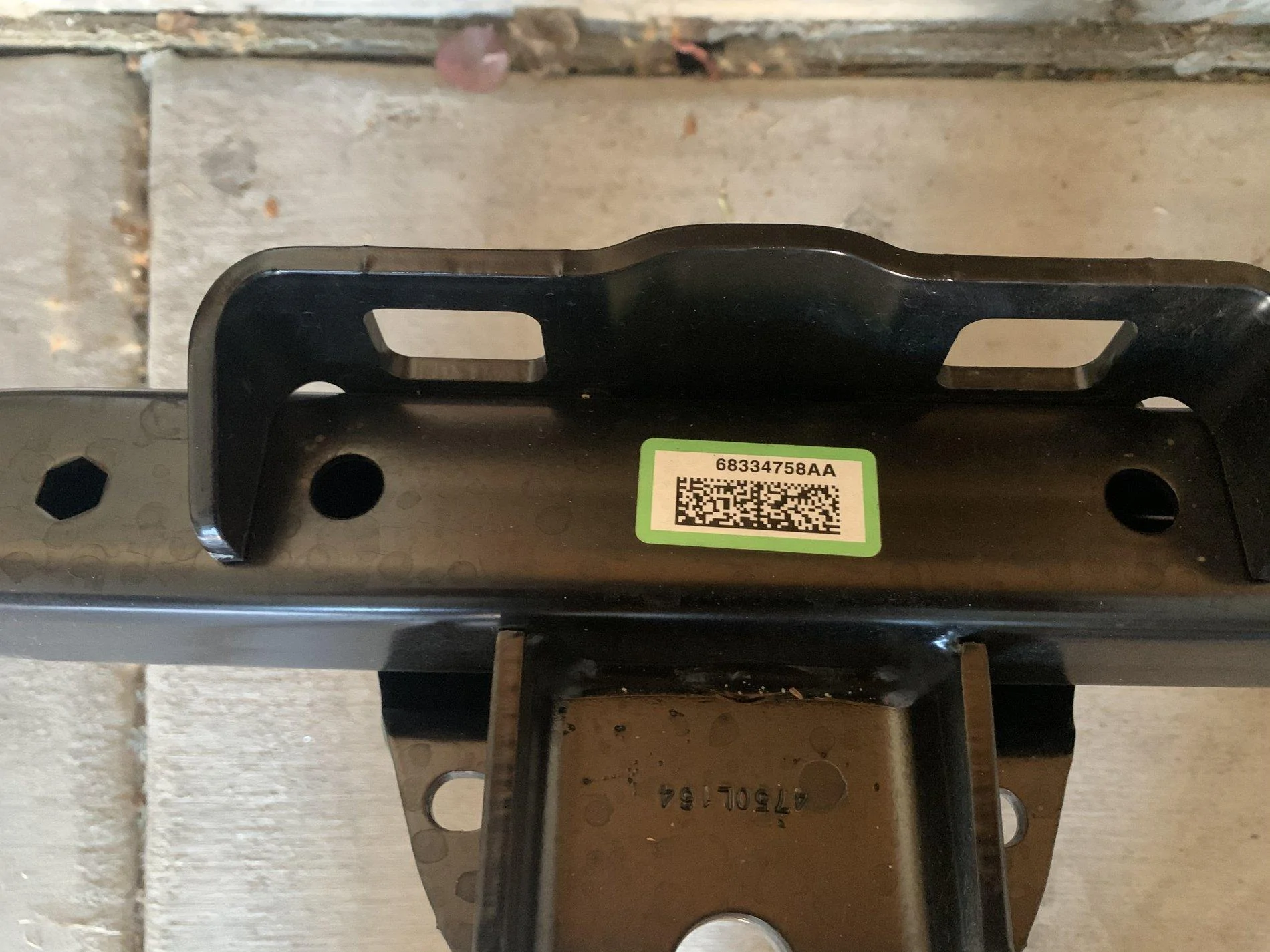 Jeep Gladiator Rear bumper and tow hitch, ceramic coated 3EDC6360-B8D1-4227-B96B-F555950F0356