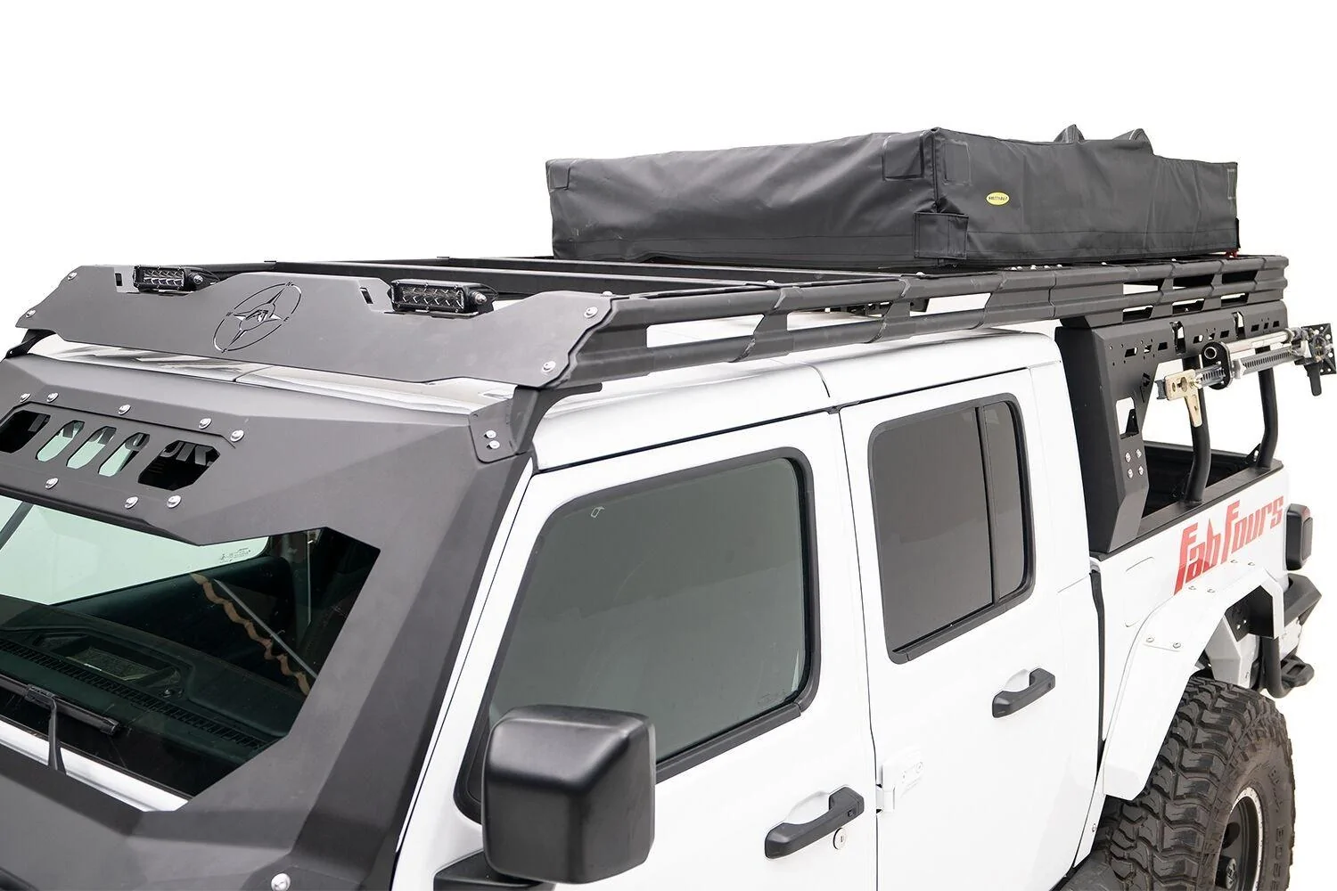 Jeep Gladiator Bed Rack, Roof Rack, and RTT Recommendations Please fabfours-jtor-02-1-overland-rack-extension-2020-jt-4