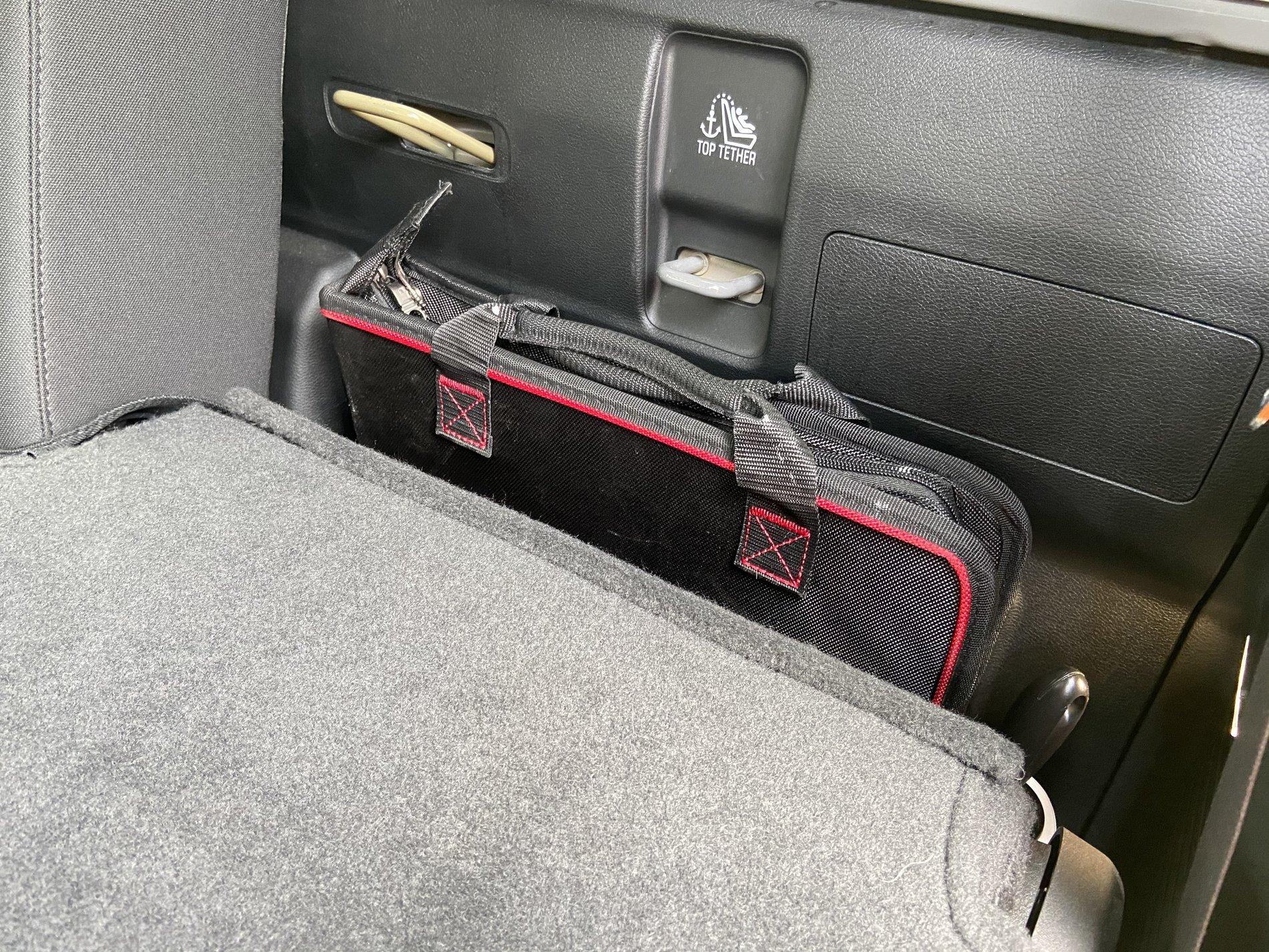 Jeep Gladiator Behind Rear Seat Tool Storage Pouch FE290EB6-0433-4D5B-BE75-42E814C410A7