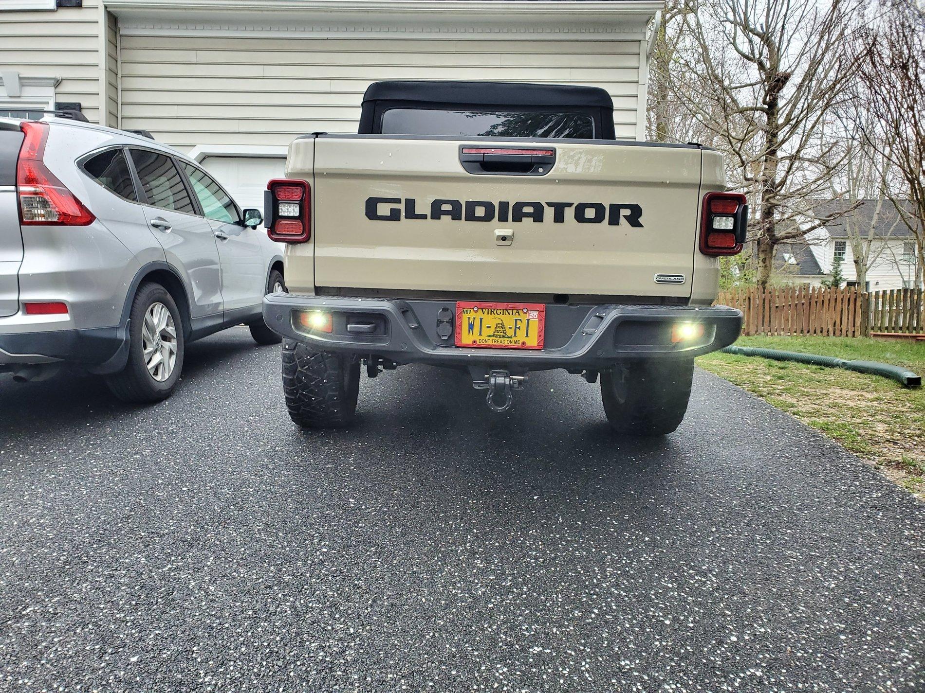 Jeep Gladiator What did you do TO your Gladiator today? [ADMIN WARNING: NO POLITICS, NO GUN TALK] Tailgater lights