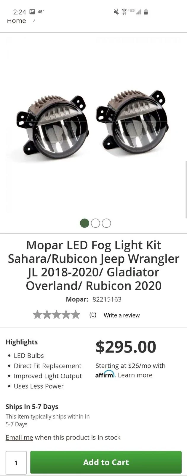 Jeep Gladiator Mopar LED fog lights Screenshot_20200326-142431_Chrom