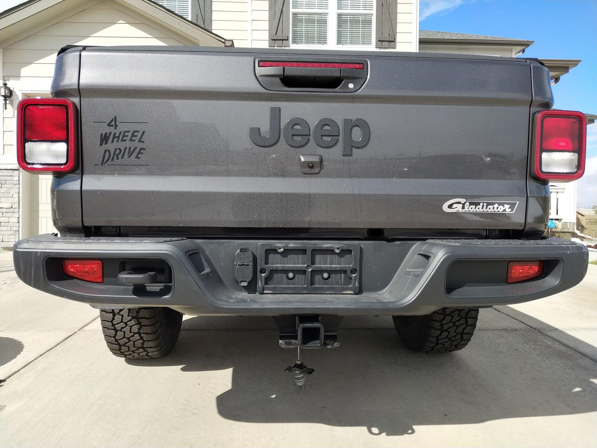 Jeep Gladiator Rear License Plate Bracket IMG_20200322_105742