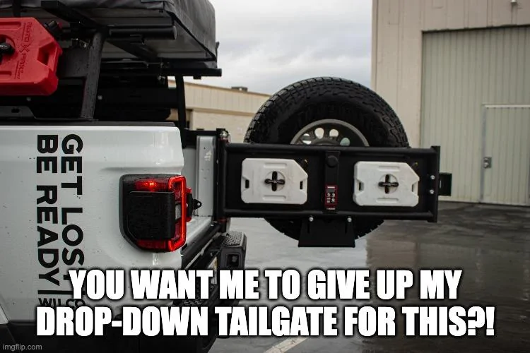 Jeep Gladiator Wilco Offroad Vertical Tailgate Mount 3ub11z