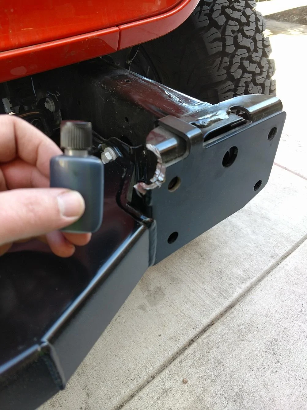 Jeep Gladiator ARB Bondi Deluxe Bumper Install ARB_Notch