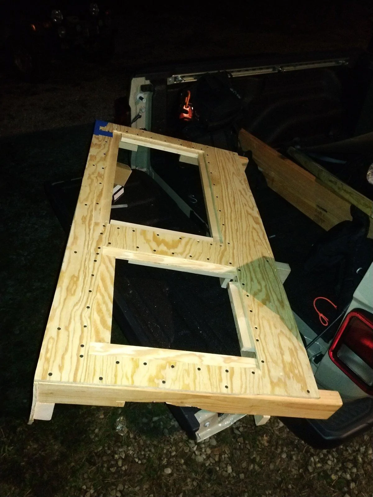 Jeep Gladiator Rear Seat Platform (After Rear Seat Removal - Rear Seat Delete) IMG_20200322_233154