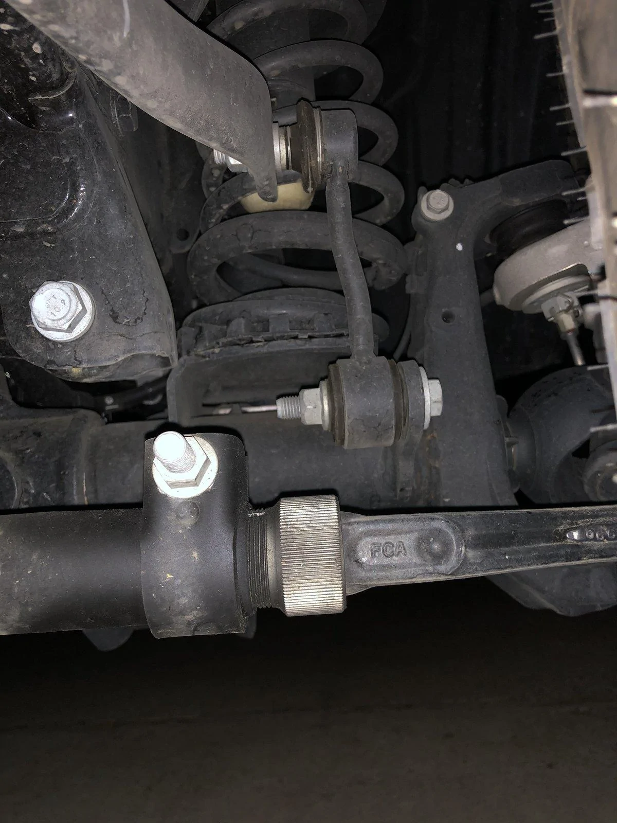 Jeep Gladiator Anyone with a sport model without max tow mind sharing a pic of suspension similar to mine? 6F01CBED-765F-4F42-9385-58435CFF7E56