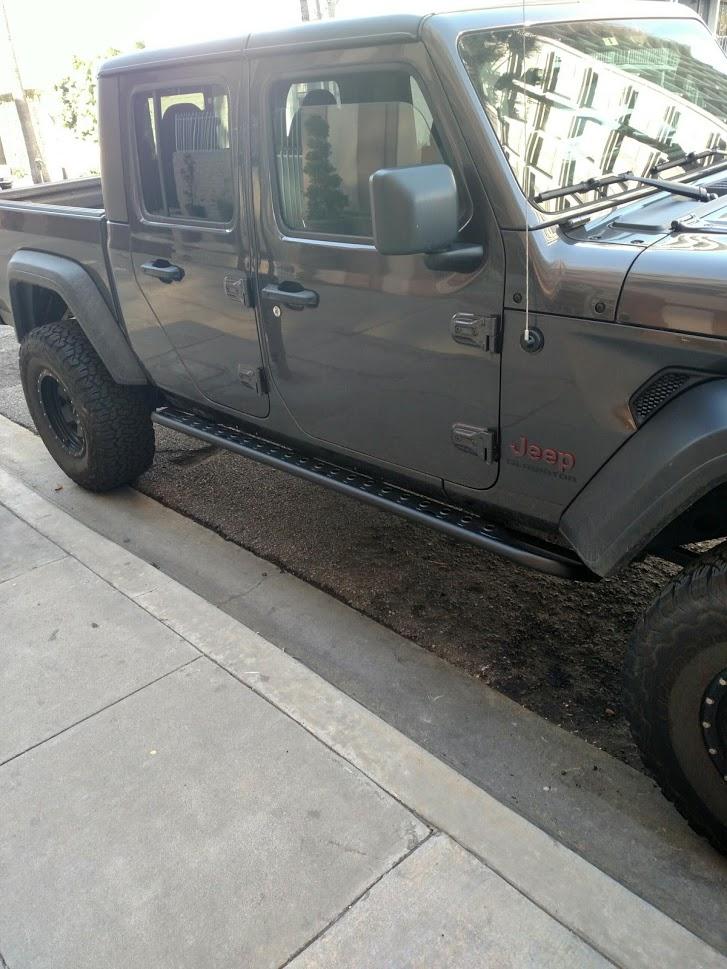 Jeep Gladiator Rock Rails Thread shrockworks
