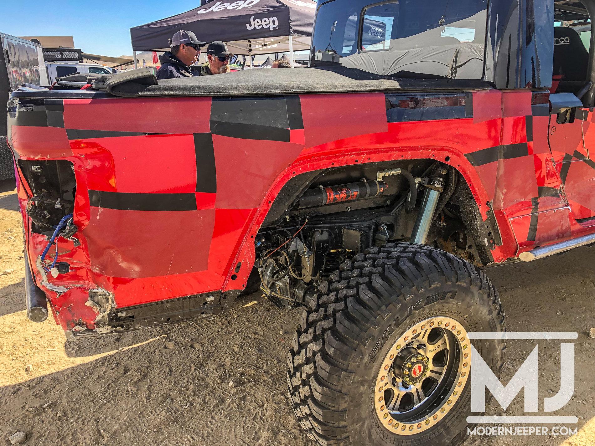 Jeep Gladiator Fox Racing Shox Factory Race Series 2.5 Reservoir Front Adjustable Shock 2-3 in lift Gladiator-rear