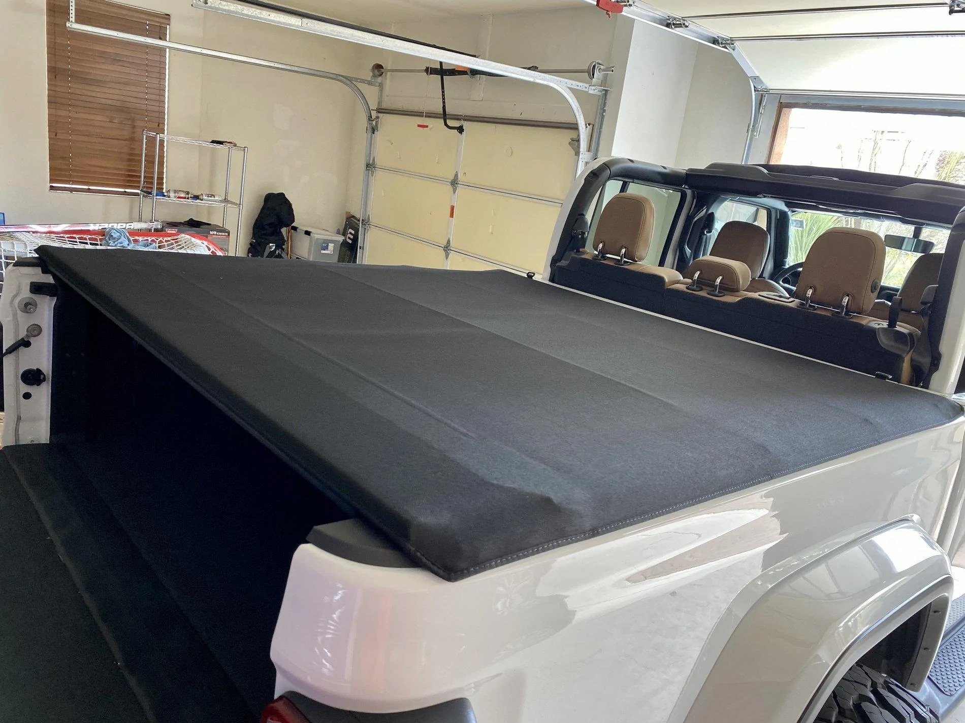 Jeep Gladiator SOLD:  Gladiator Mopar OEM Fabric Roll-Up Tonneau Cover 82215617 AAB2462C-A645-432D-94D6-5028BB3A52C8