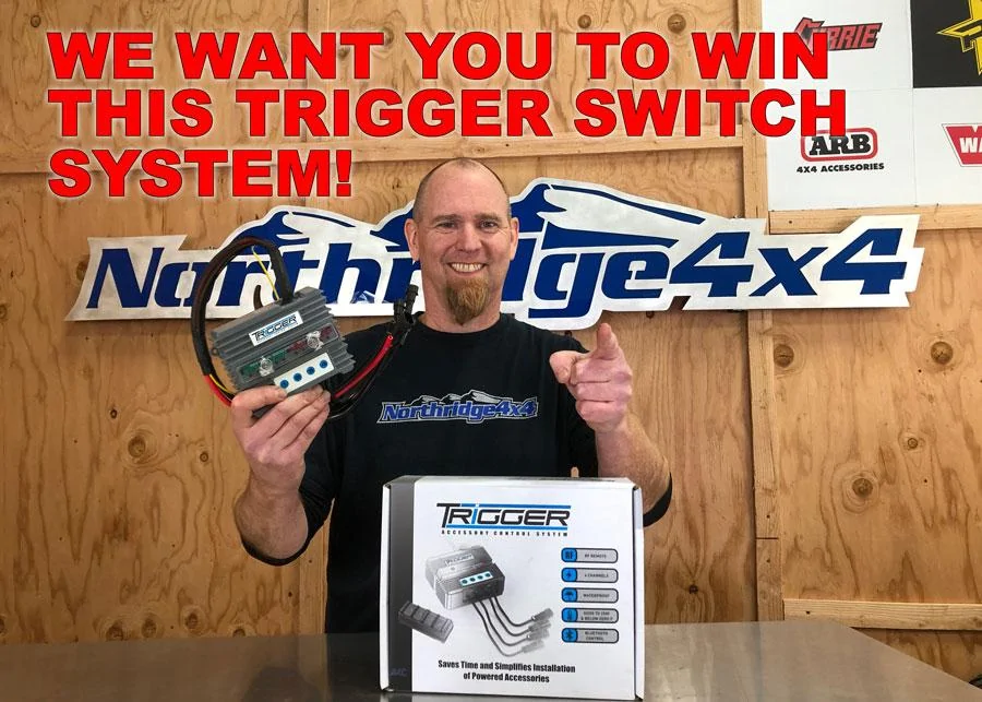 Jeep Gladiator Win a Trigger Switch System from Northridge4x4 trigger-switch