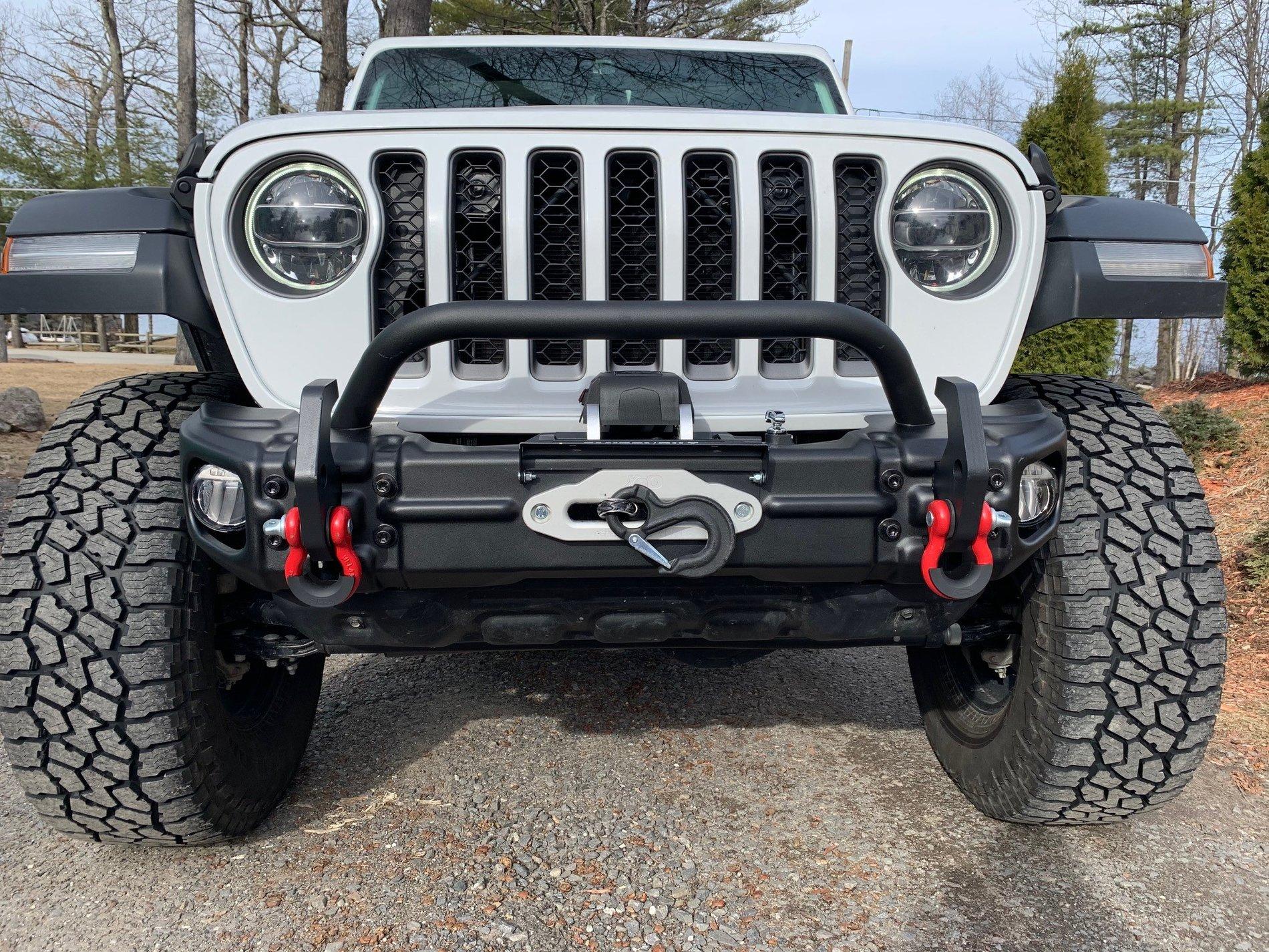 Jeep Gladiator Rugged Ridge Arcus Bumper & Warn Winch Upgrade DoneDone