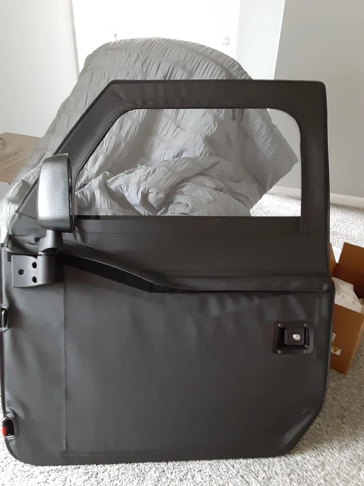 Jeep Gladiator Bestop 2-Piece Full Fabric Doors, Front JL SKU: 5175017 20200331_155640