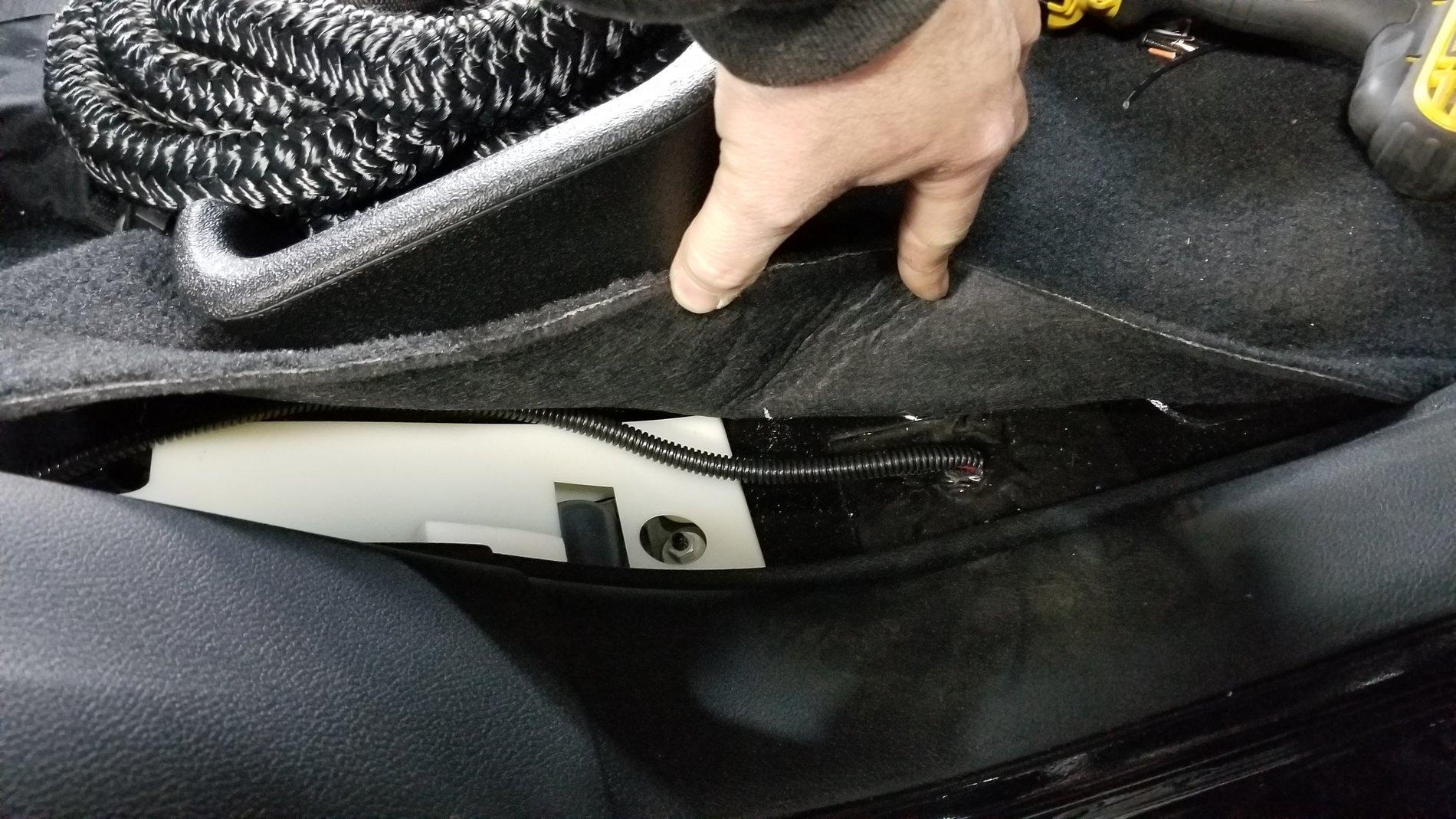 Jeep Gladiator Premium subwoofer upgrade. 20200331_171634