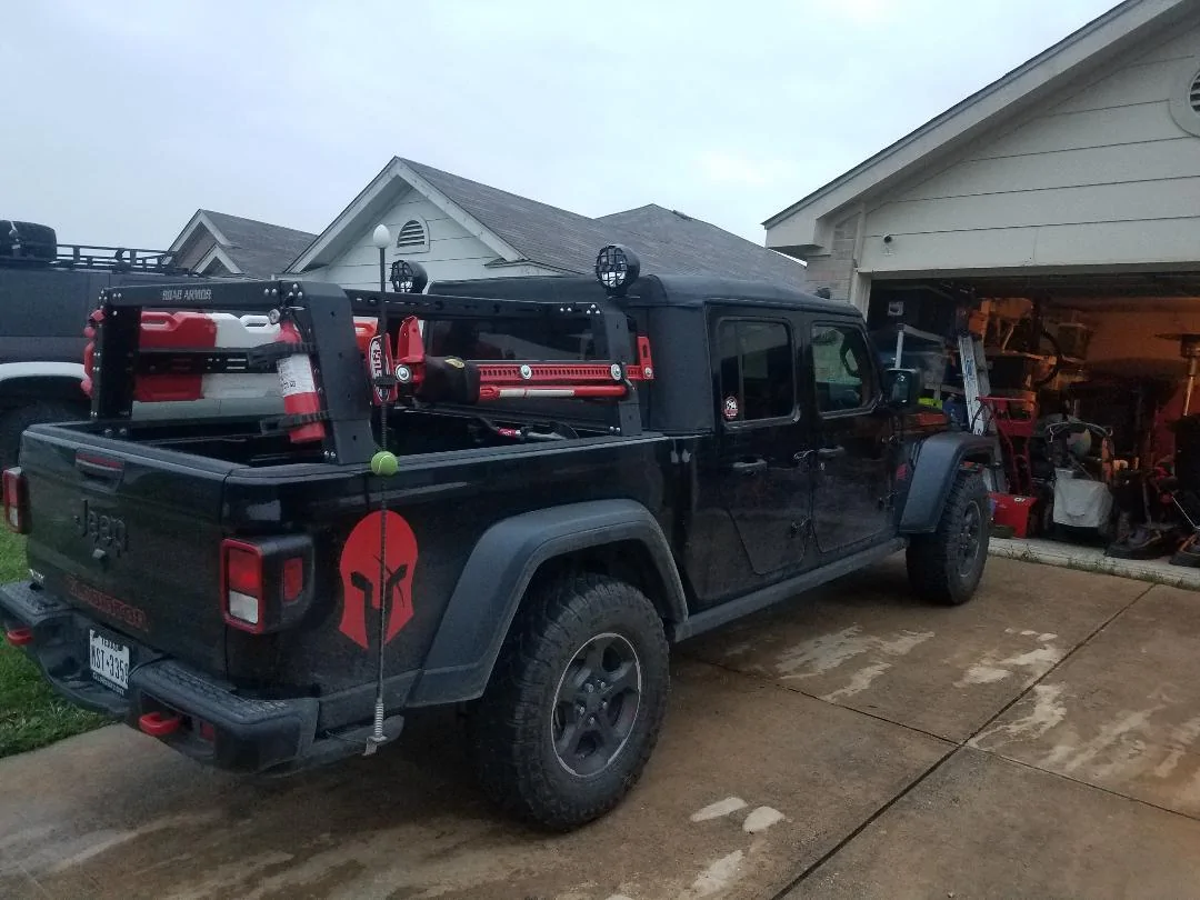Jeep Gladiator Best rooftop tent for JT? back angle gladiator
