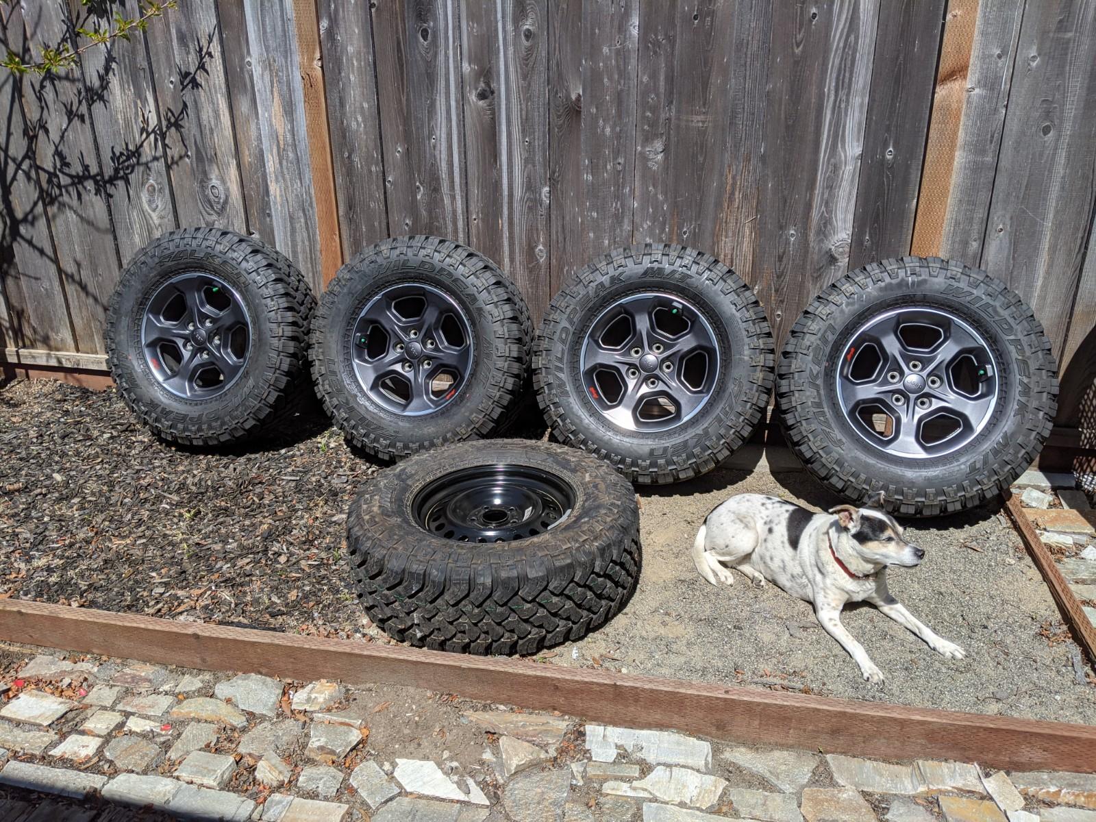 Jeep Gladiator FS: 5x Rubicon take-off MT wheels/tires/TPMS, Bay Area IMG_20200401_125034
