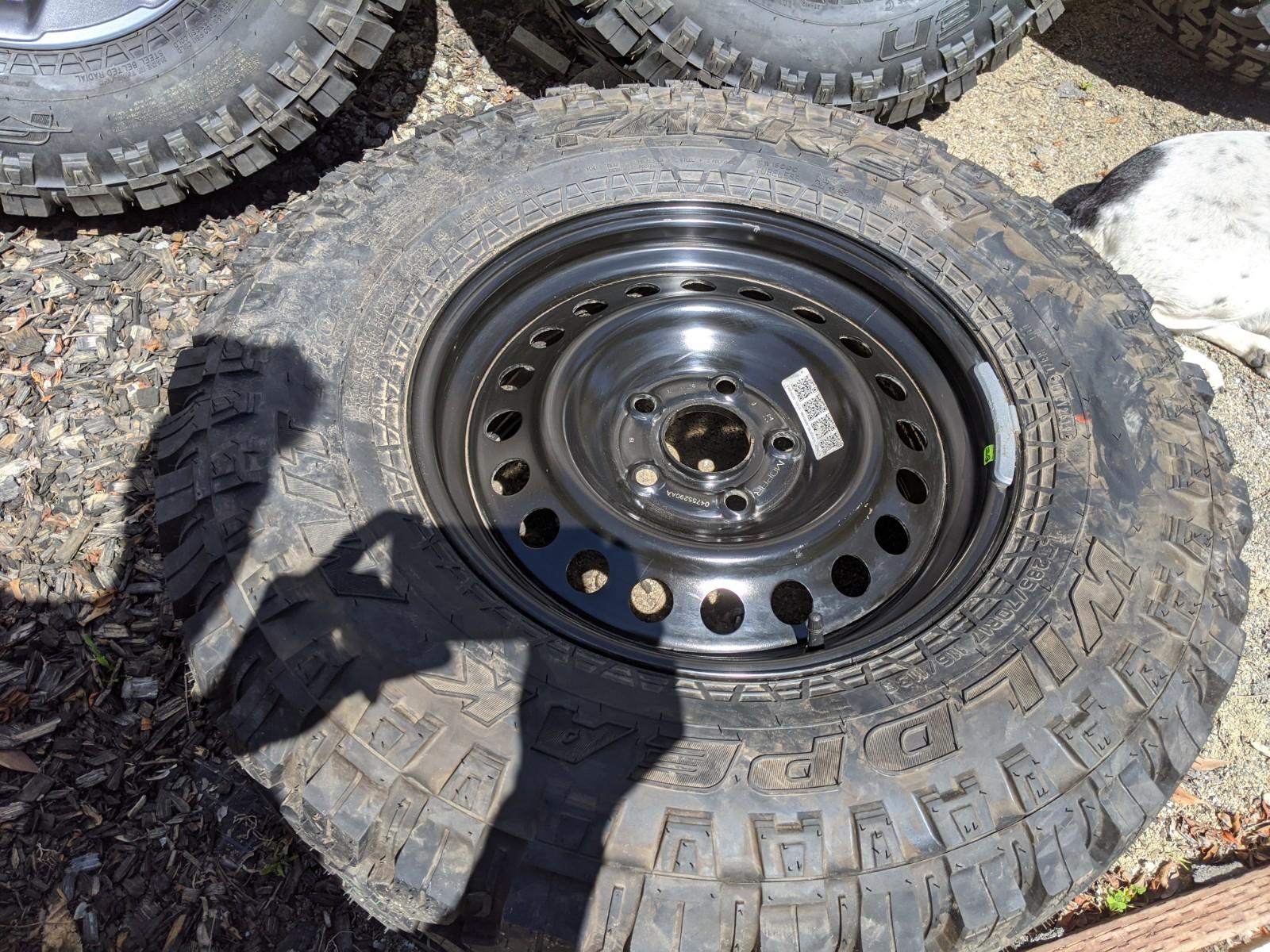 Jeep Gladiator FS: 5x Rubicon take-off MT wheels/tires/TPMS, Bay Area IMG_20200401_125104