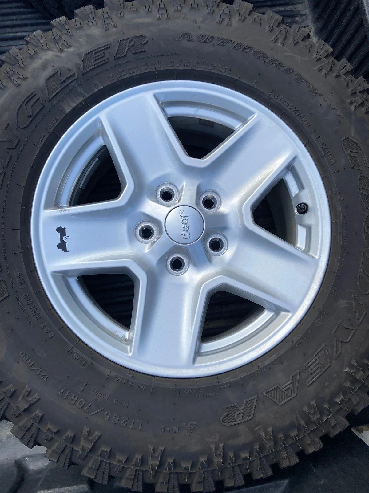 Jeep Gladiator FS: Sport S Wheels and Tires+2 spares IMG_2139