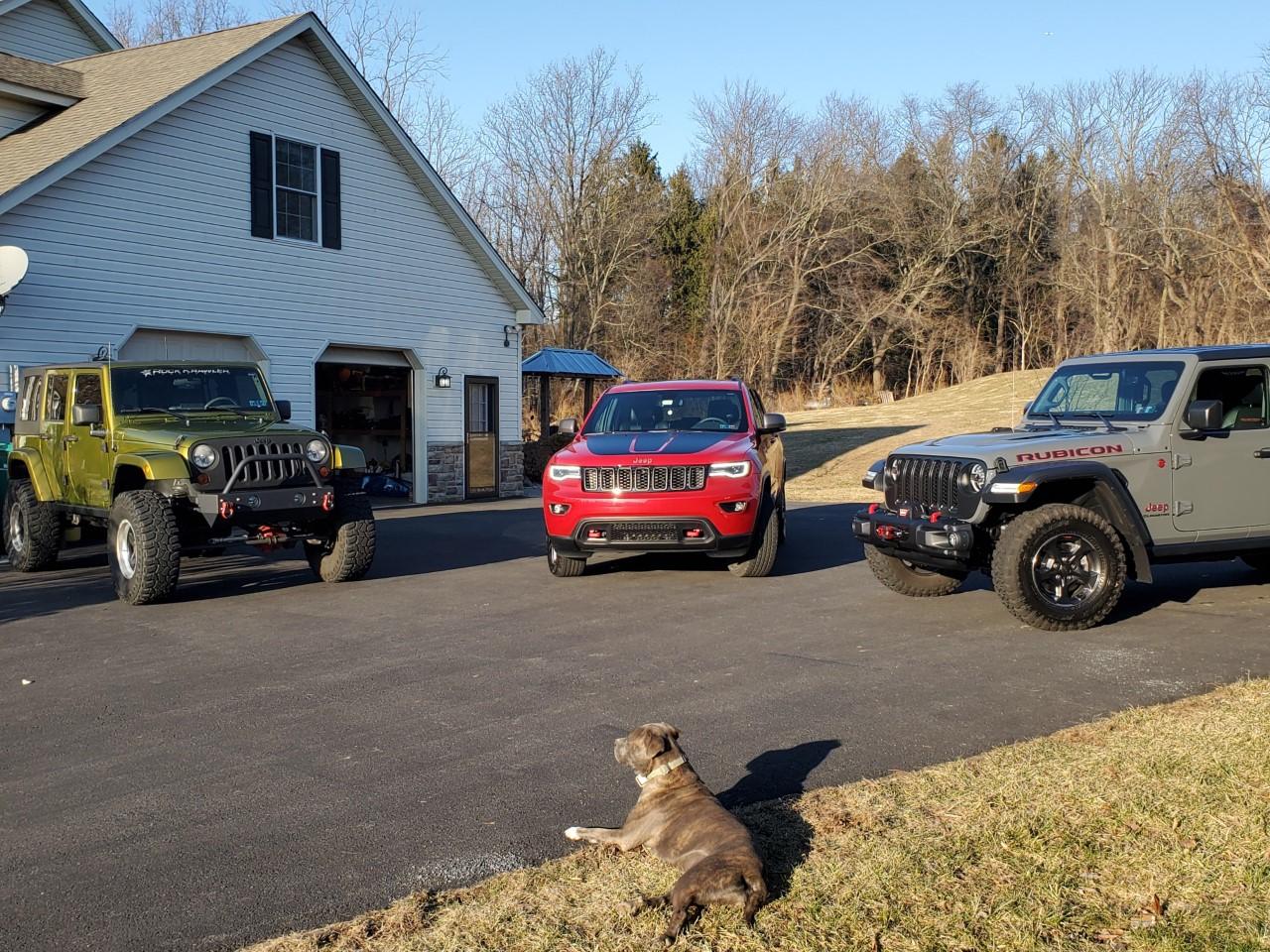Jeep Gladiator What other jeep is in your garage? jeeps1