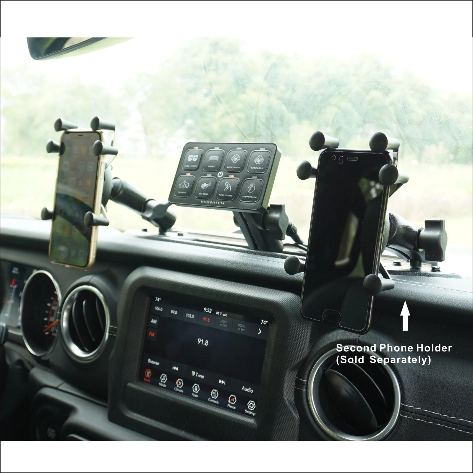 Jeep Gladiator Aux Switches Vos switch