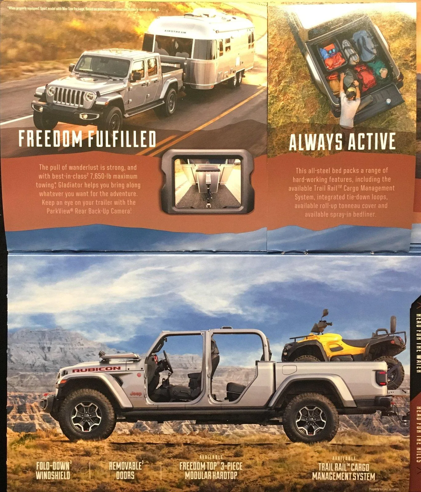 Jeep Gladiator Gladiator brochure with multi-tool C8A56835-B926-457B-A249-326D17B88F1D