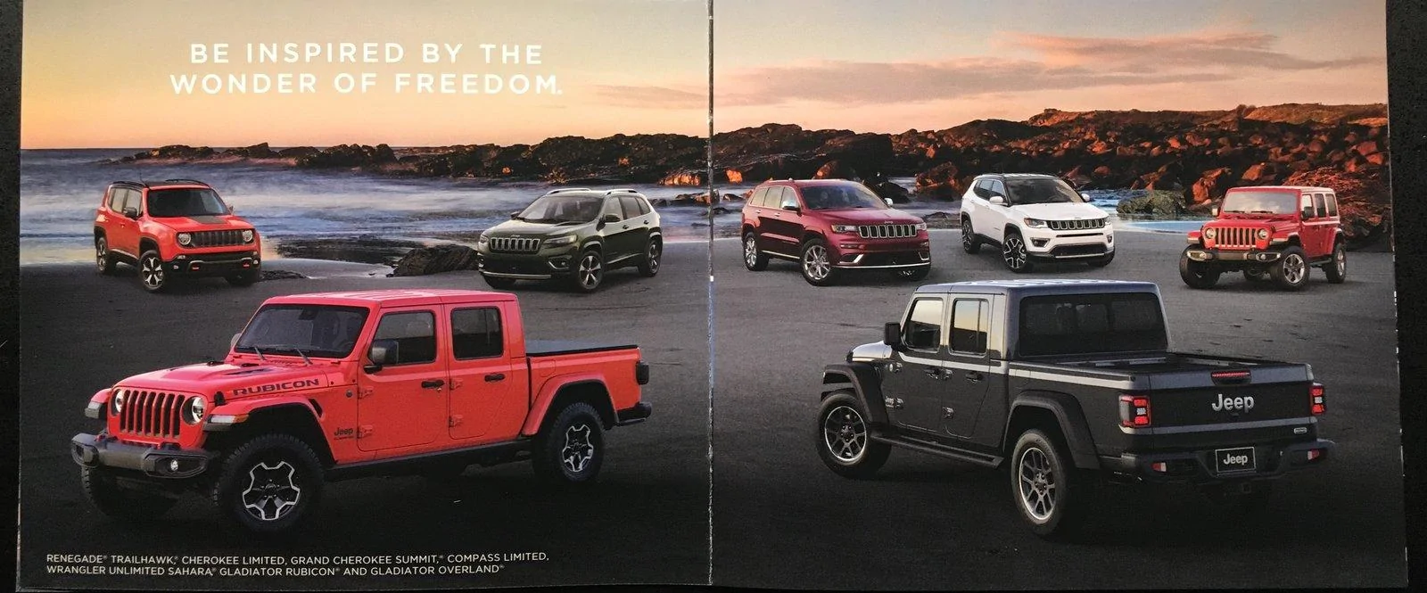 Jeep Gladiator Gladiator brochure with multi-tool B97775D9-E677-4388-A6DA-39B5F43F6F54