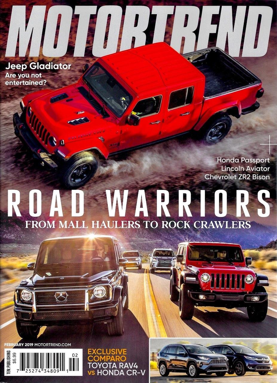 Jeep Gladiator Motortrend February 2019 Cover Motor_Trend_02_2019__67104.1545840625.1280.1280