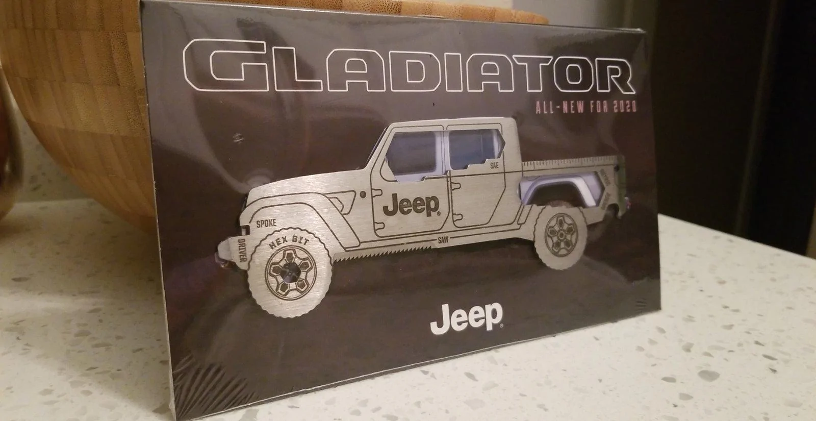 Jeep Gladiator Gladiator brochure with multi-tool Snapchat-930404928