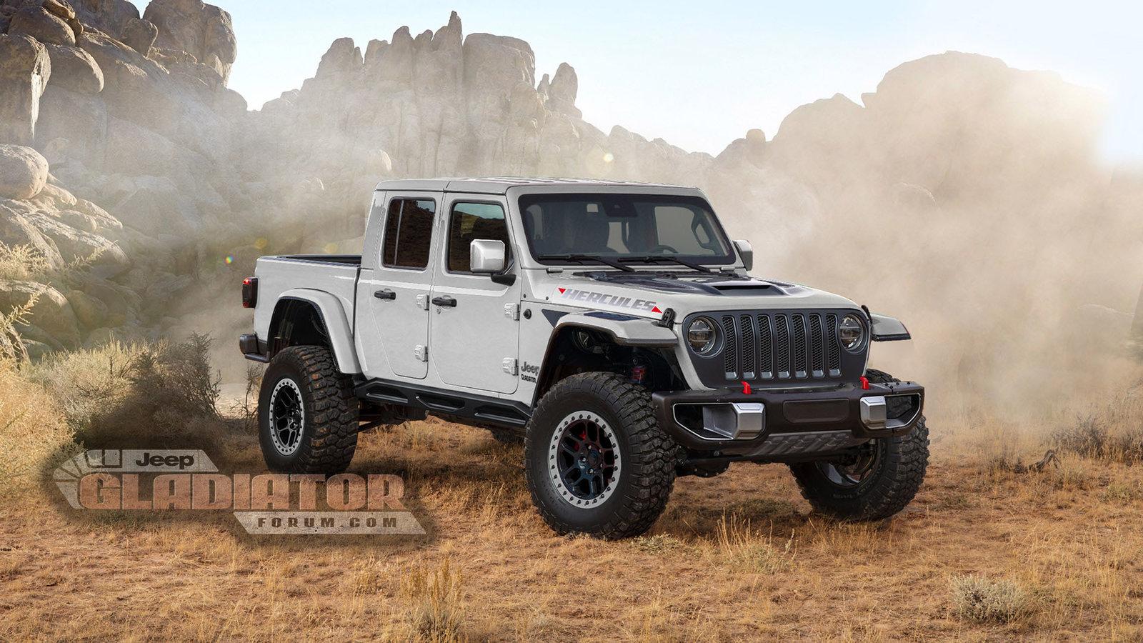 Jeep Gladiator “Hercules” High Performance Jeep Gladiator Being Tested! Jeep-Gladiator-Hercules-white2-Jeepgladiatorforum