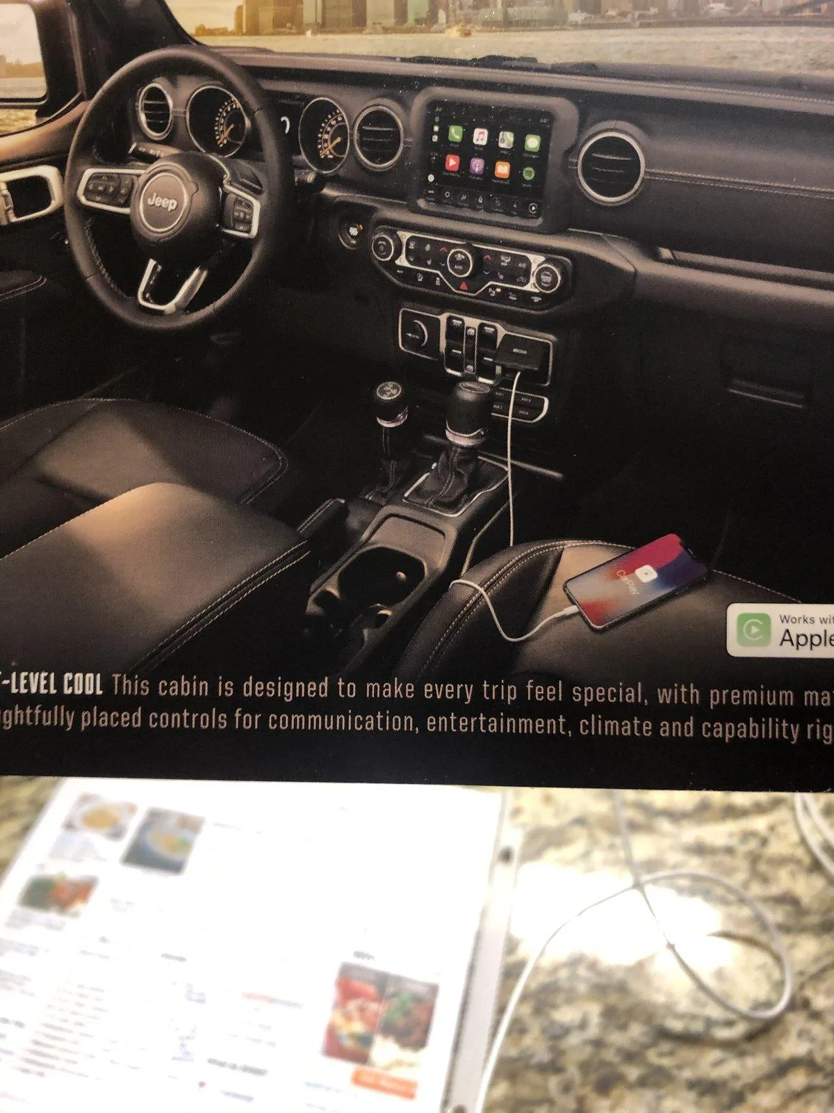 Jeep Gladiator Gladiator brochure with multi-tool D657D93F-B8F4-403C-AF74-3D7A1267D384